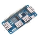 thumbnail image 5 of Hub de extensión USB de 5 V, 4 puertos USB para placa con indicación apta para Raspberry Zero/Zero W/3B+, 5 of 8