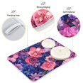thumbnail image 3 of Yayeee Dish Drying Mat for Kitchen Counter 18"x24" Microfiber Absorbent Pad, Vibrant Art Flowers, 3 of 7