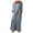 Light Blue, variant on Meichang Cotton Linen Summer Dresses for Women 2024 Vacation Dresses Solid Crew Neck Long Sleeve Maxi Dresses Oversized Loose Fit Work Dresses with Pockets Green XXXL