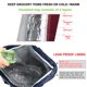 thumbnail image 3 of Bolsa aislante Cooler BeeGreen, grande, impermeable, gris, 3 of 9