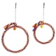 thumbnail image 3 of Juguete oscilante para pájaros, loro, cuerda colgante redonda de algodón, soporte para jaula de pájaros, accesorio para mascotas (azul y rojo), 3 of 8