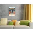 thumbnail image 4 of Versailles France - Water Fountains Palace Gardens of Versailles - Vintage Travel Poster by F. Prodhomme c.1930 - Bamboo Fine Art 290gsm Paper (Unframed) 12x16in, 4 of 4