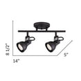 thumbnail image 4 of Polo 2 Light Track Light Fixture - Oil Rubbed Bronze, 4 of 10