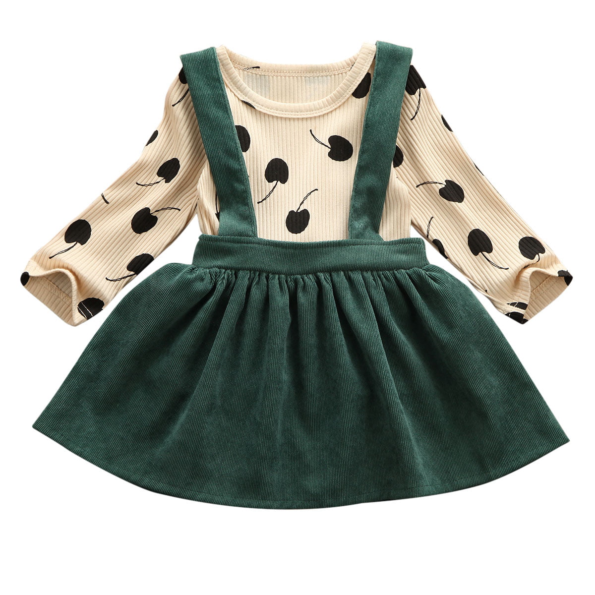 Baby Girl One-Piece Long Sleeve Princess Dress Polka Dot Printed Mini Dresses Bowknot Party Swing Dress 6-24 Months Newborn Baby Clothes Outfits