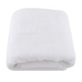 thumbnail image 3 of 100% Cotton Large Thicken Strong Absorbent Quick-drying Soft Bath Towel (White), 3 of 8