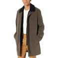 thumbnail image 5 of Men's Single Breasted Olive 3/4 Length All Year Round Raincoat, 5 of 5