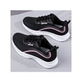 thumbnail image 6 of Gomelly Ladies Athletic Shoes Knit Upper Running Shoe Sport Sneakers Comfort Walking Gym Outdoor Trainers Black 7, 6 of 7