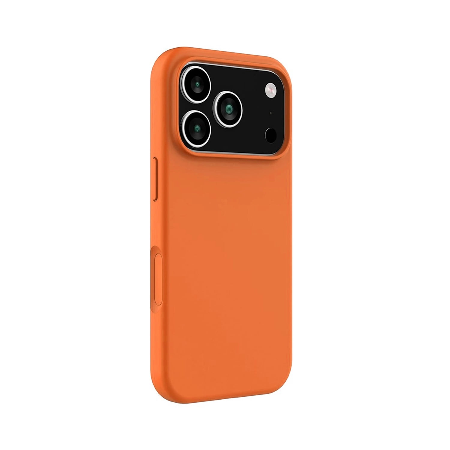 Comfortable Grip Silicone Case for iPhone 17 Pro Max - Orange