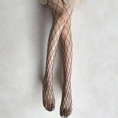 NANAHuang Nylons Fishnet Tights Pantyhose Netting Stockings Leggings For Women White Black Mesh Tights Sexy Fishnet Stockings Lingerie