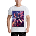 thumbnail image 1 of Strang-er-Things-5 Men's T-Shirt Cotton Short Sleeve Crew Neck Tees, 1 of 5