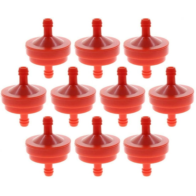 Reemplazo de filtro de combustible de gas en línea de 1/4" para cortacésped para Briggs St