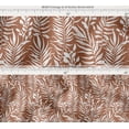 thumbnail image 6 of Soimoi Cotton Canvas Fabric by 3 Yard | Printed Leaves Design in Brown | 56 Inch Wide | Medium Weight, Durable Material for Upholstery, Bags, Curtains & Crafts, 6 of 7