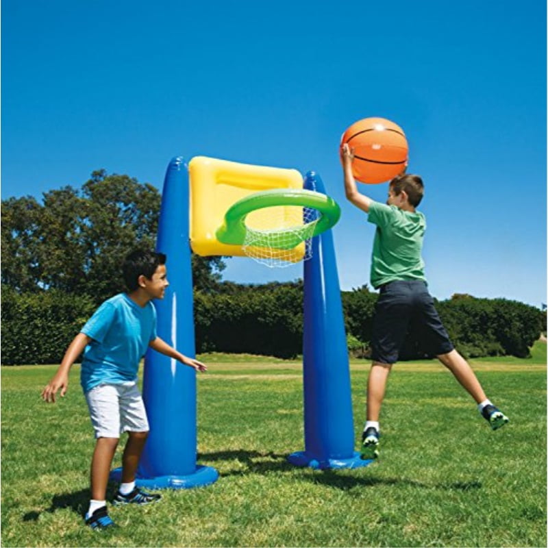 basketball inflatable pool
