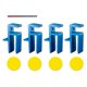 thumbnail image 1 of For Woodworking Carpentry Jigs Set Make Scribing Fillers 4pack, 1 of 5