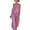 Hot Pink, variant on Akmaiox Two Piece Linen Sets for Women Sleeveless Crop Tank Tops with Elastic Waist Joggers Hiking Pants Breathable Comfy Workout Sets Summer Vacation Lounge Sets S-3XL