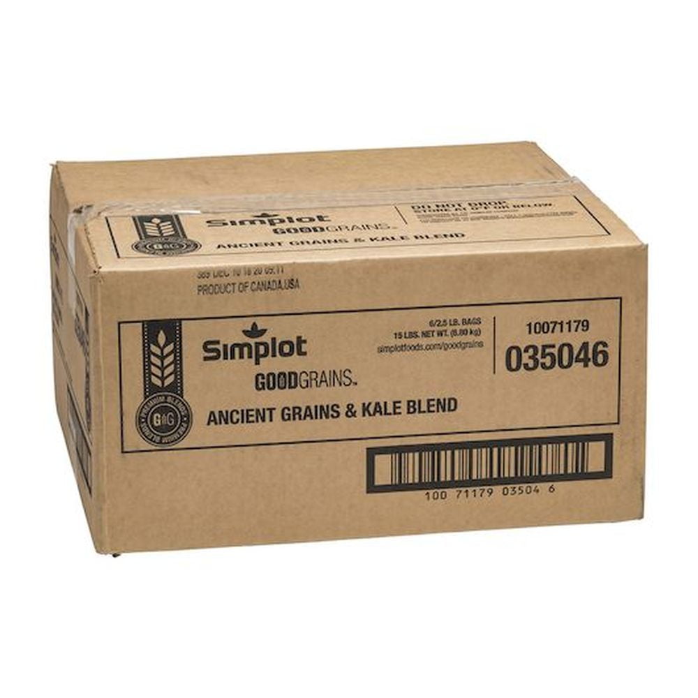 Simplot Good Grains Ancient Grain and Kale Blend, 2.5 Pound -- 6 per case