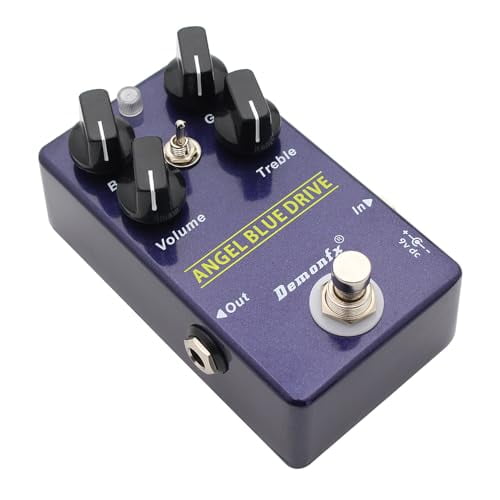 Demonfx Angel Blue Drive Overdrive Electric Guitar Pedal