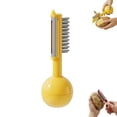thumbnail image 1 of 2 in 1 Stainless Steel Fruit Peeler, Plastic Peeling Tool, Vegetable Peeler With Brush for Cooking Camping Kitchen Fast Peeling Tool, 1 of 7