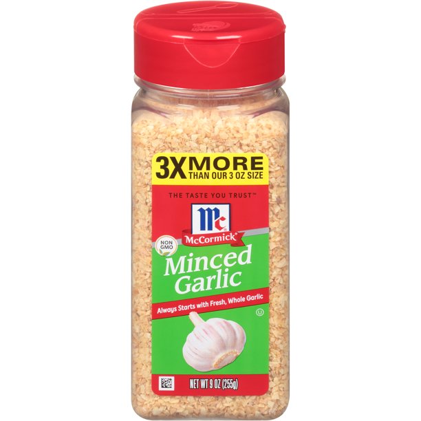 McCormick Minced Garlic, 9 oz