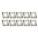 thumbnail image 2 of Insertos de corte de hoja de carburo sólido para torneado de torno CNC (10 piezas, CCMT060204‑6018), 2 of 10