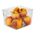 thumbnail image 4 of Simplify Medium Horizontal Cabinet Organizer, Clear, 8.5" x 7.5" x 6", 4 of 7