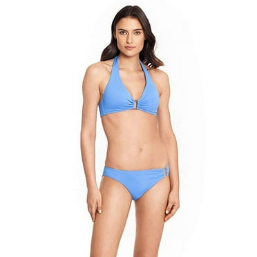 Ralph Lauren BLUE Beach Club Solid Ring Hipster Swim Bottoms, US 4