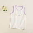 thumbnail image 5 of KAWELL 4 Pack Girls' 100% Cotton Tagless Undershirts - Soft, Breathable, Perfect for Daily Wear, 5 of 7