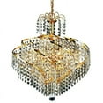 thumbnail image 2 of Elegant Lighting Spiral 18" 8 Light Royal Crystal Pendant Lamp, 2 of 2