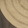 thumbnail image 5 of Nourison Natural Seagrass Indoor/Outdoor Natural 3' x Round Area Rug (3 Round), 5 of 9