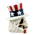 thumbnail image 4 of Ebros Uncle Sam Wants You Miniature Skull Figurine Patriotic Skeleton Bust Decorative Statue, 4 of 5