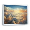 thumbnail image 2 of Designart "Sky Clouds" Landscapes Floater Framed Canvas Print, 2 of 7