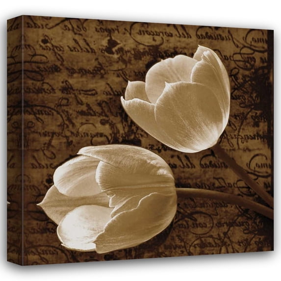 Ily Szilagyi 36x36 Gallery Wrapped Canvas Wall Art Titled - With Love I