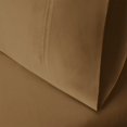 thumbnail image 2 of BNM Solid Cotton Blend Pillowcase Set, Standard, Taupe, 2 of 3