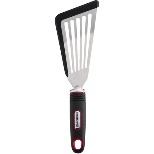 Farberware 12 Beechwood Slotted Spatula / Turner Beveled Front