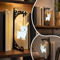 thumbnail image 4 of QISIWOLE Hanging Deer Shelf Lamp, Animal Book Light Decorative LED Ornament, 3.94 x 1.97 in Iron, for Bookshelf Reading Nook and Desk Decor, 4 of 7