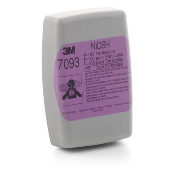 3M 7093 P100 PARTICULATE FILTERFOR 5000 TO 7000 SERIES