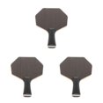thumbnail image 3 of relayinert Table Tennis Racket Wooden Hexagonal Handmade Ply 5 for Game Indoor Training Horizontal shot 3Set, 3 of 6