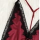 thumbnail image 4 of Gibobby Conjunto de lencería de encaje Sexy sin Lencería de Encaje para Mujer Anillo de Pijama Sexy Sexy Lencería Íntimos de una Pieza Plus Size Mujeres lencería(Rojo, M), 4 of 5