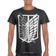 thumbnail image 5 of Camiseta retro de Wings of Liberty Attack on Titan para hombre y mujer, camisetas de manga corta de algodón con cuello redondo de verano, ropa, camisetas, 5 of 5