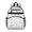 Football and Tennisball White Pattern, variant on Football and Tennisball White Pattern Cute School Backpack Bag for School with Padded Back and Adjustable Shoulder Straps 15.25"x11.5"x5.25"