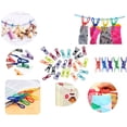 thumbnail image 3 of Clips para virutas, 30 piezas de 2,25 pulgadas, colores surtidos, clips Matel de utilidad, recubiertos de PVC, alta elasticidad, buena persistencia para pinzas de ropa Sincero Hogar, 3 of 6