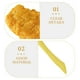thumbnail image 4 of ColoMX 1 conjunto de nuggets de pollo con papas fritas simuladas accesorios de nuggets de pollo pequeños modelos, 4 of 7