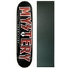 MYSTERY Skateboard Deck CHAMPIONS RED 8.25 with GRIPTAPE