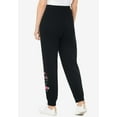 thumbnail image 2 of Woman Within Plus Size Better-Fleece Pull-On Jogger Sweatpants, 2 of 5