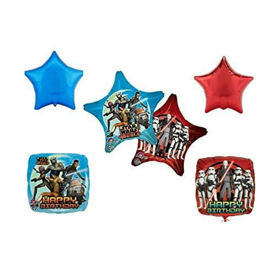 Star Wars Rebels Happy Birthday Party Balloon Decoration Kit