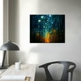 thumbnail image 3 of Nawypu  NASA Ingalis Perseid Meteor Shower Night Sky Photo Art Print Canvas Premium Wall Decor Poster Mural, 3 of 4