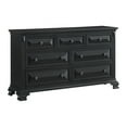 thumbnail image 2 of Picket House Furnishings Sumner 7-Drawer Dresser in Black, 2 of 9