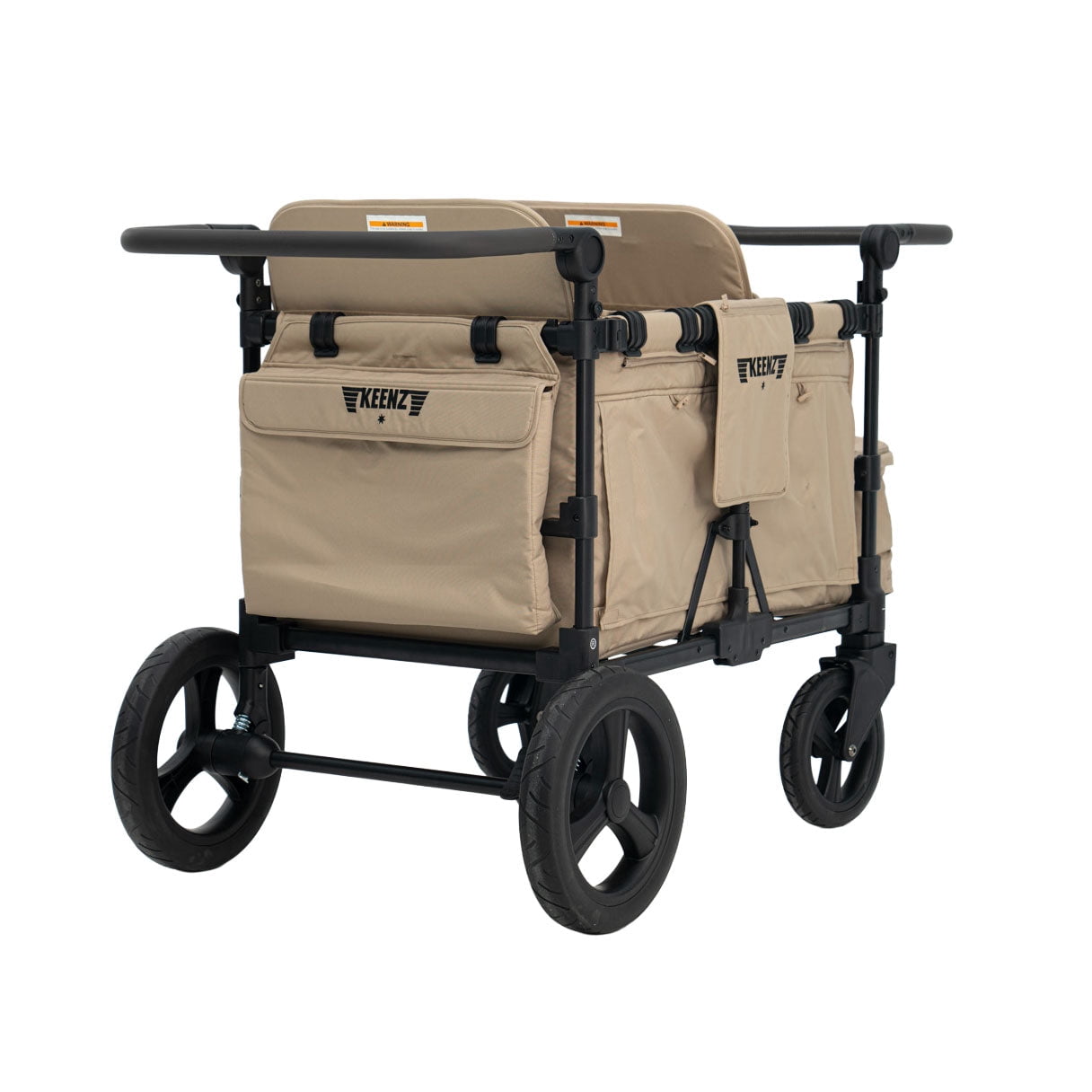 Keenz MOOV 4-Passenger Stroller Wagon – Full-Featured Comfort for Big Adventures | Mocha