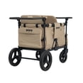 thumbnail image 3 of Keenz MOOV 4-Passenger Stroller Wagon – Full-Featured Comfort for Big Adventures | Mocha, 3 of 6