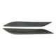 thumbnail image 1 of Fibra de carbono Aletas de parachoques delantero de coche Autoadhesivo Decoración de Divisor Etiqueta decorativa Cuerpo Spoiler Zulema Aletas de parachoques delanteras universales, 1 of 8